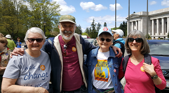 SSBPF at the Thurston County CROP Walk to end hunger May 2017 Olympia Washington